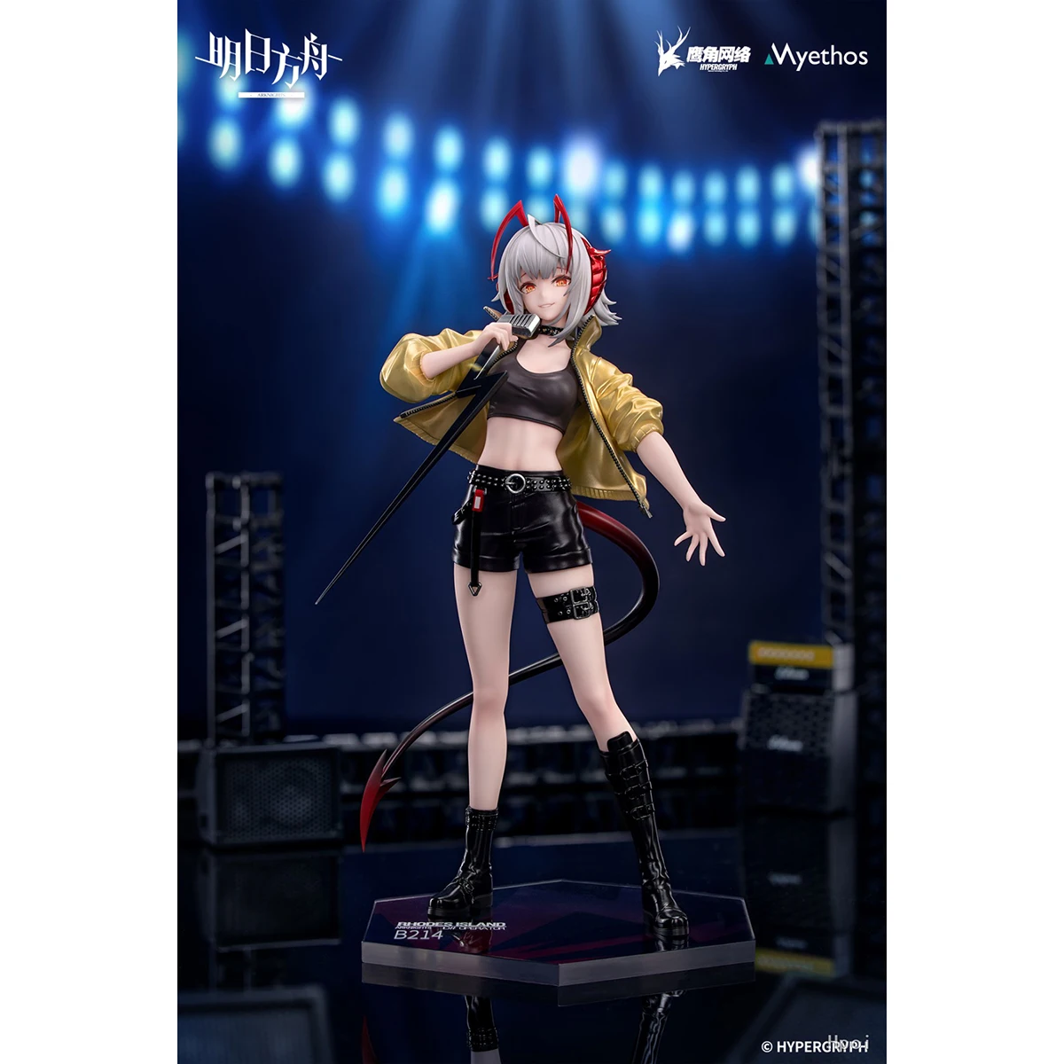 Myethos Gift+ Series Arknights W Can Not Wait For VER ดั้งเดิม 1/8 อะนิเมะรูปสะสมโต๊ะเครื่องประดับของเล่น