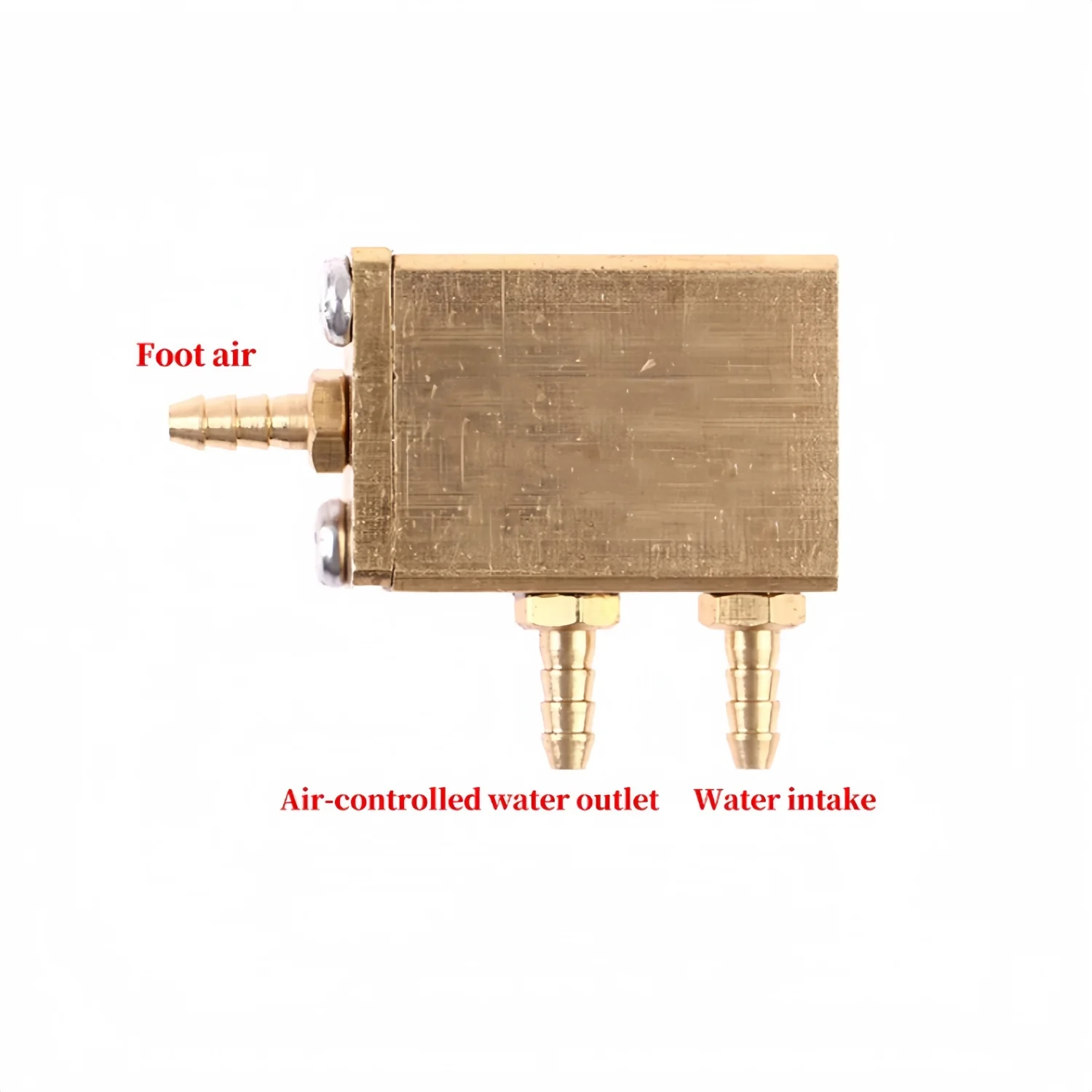 1PC Dental Chair Water Valve Switch 3&4 Nozzles Square Pressure Regulator Connector Dental Unit Parts Dentistry Accessories ﻿