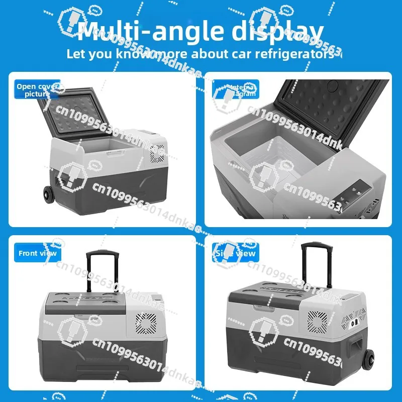 Car Refrigerator 12V24V220 Car and Home Dual-purpose Compressor Refrigeration Tie Rod Outdoor Intelligent Freezing Speed Storage