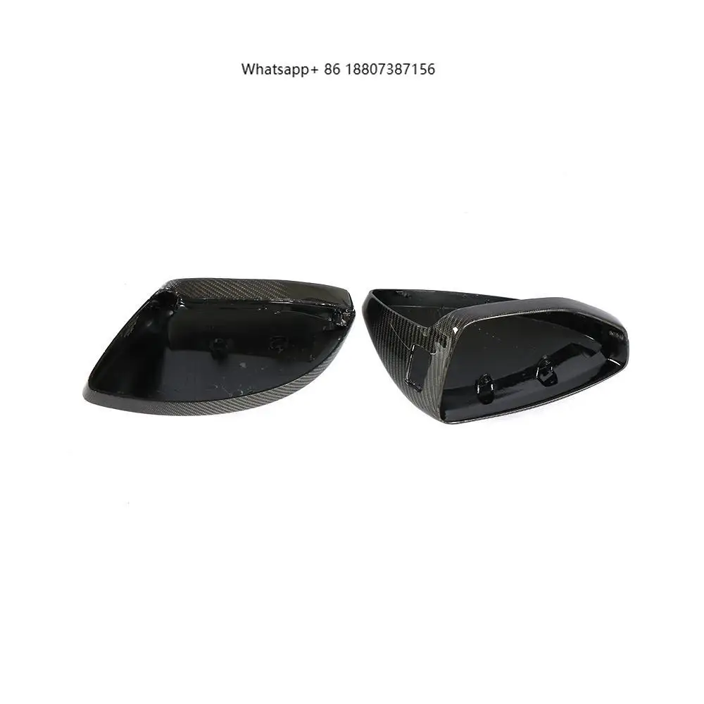 

ForAudi A6 A7 A8 Carbon Side Mirror Replacement Cover New Condition with Lane Assist Replacement on Vehicle Left 2019+