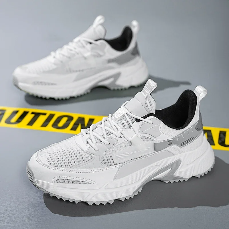 Versatile Chunky Sneakers Men High-quality Running Shoes Platform Cushioning Jogging Walking Shoes Men Brand Designer Footwear