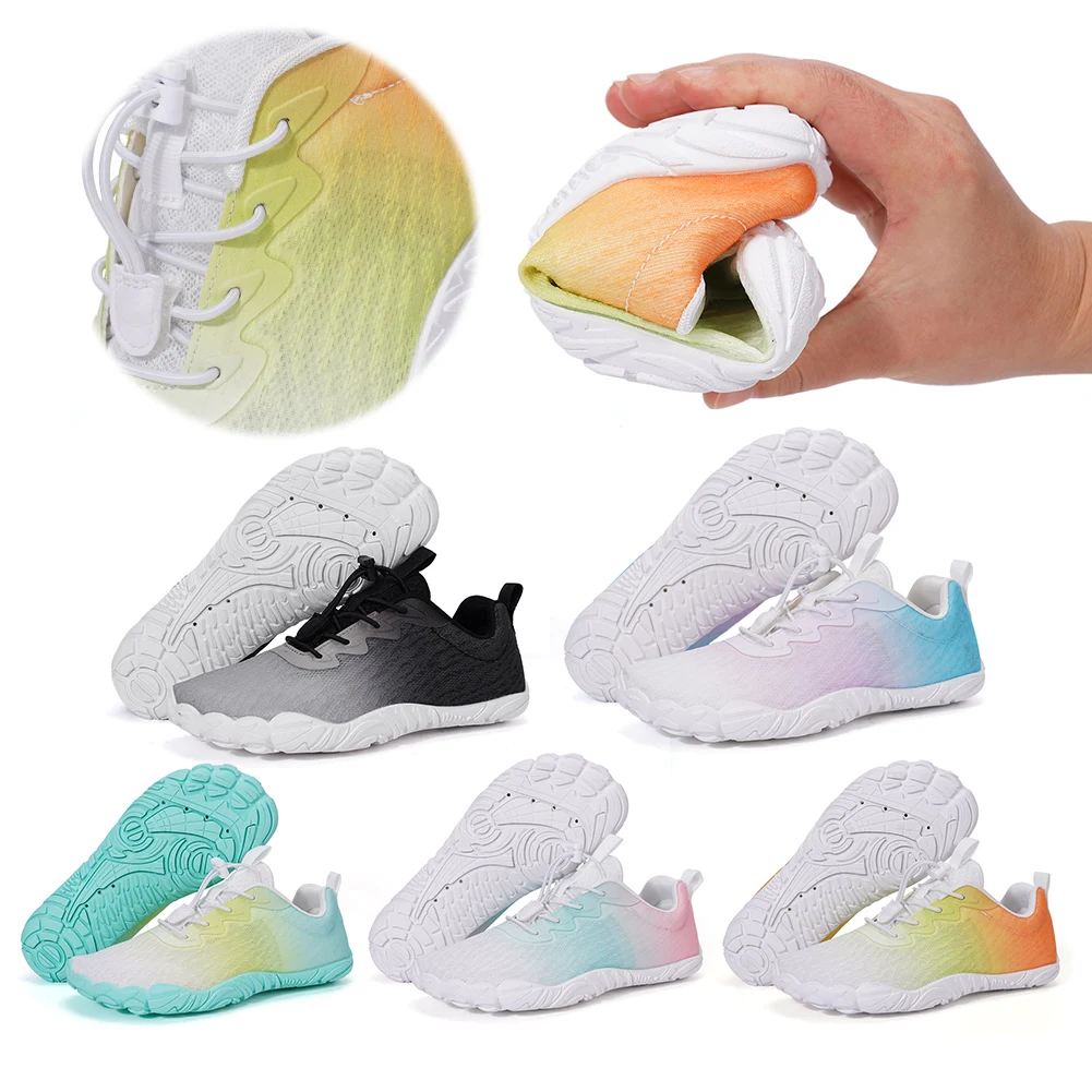 

Универсальные аквашузы для плавания и пляжа, дышащие сетчатые кроссовки для бассейна, быстросохнущие легкие кроссовки для ходьбы и бега