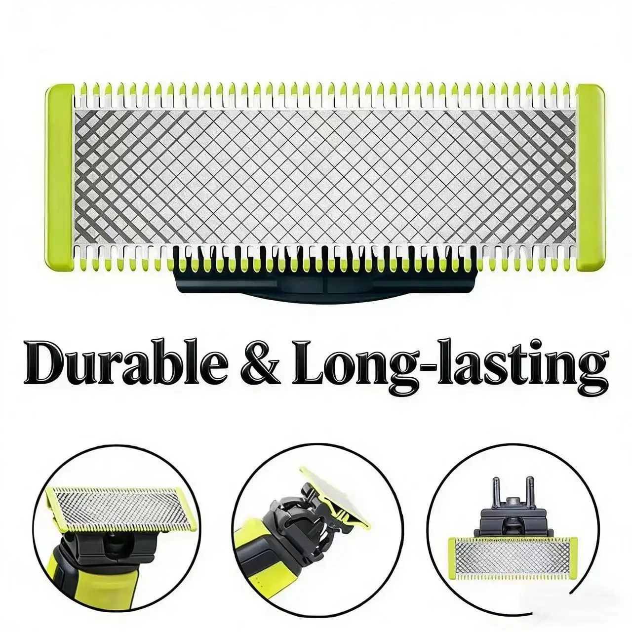 Replacement blade head – small T-shaped razor head for shaving. T-shaped blade compatible with various models.