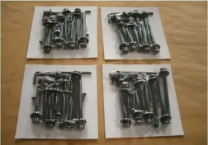 مع طاولة دوارة منزلقة مجانية TB-5580 آلة تعبئة مكنسة الورق المقوى للقلادة المعدنية والأجهزة #5