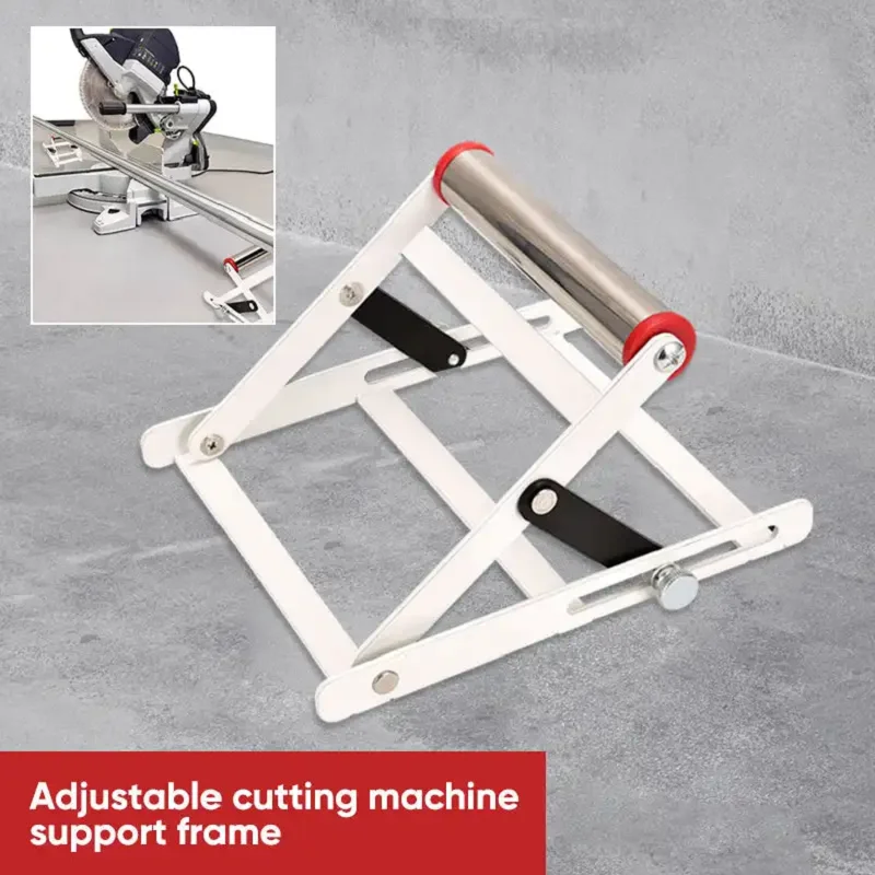 Adjustable Cutting Machine Attachment Support Frame Table Saw Stand Height Adjustable Metal Cutting Machine Work Support Stand