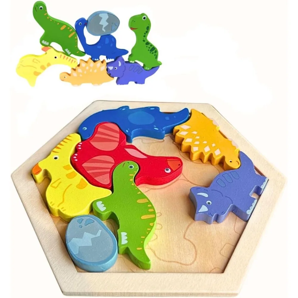 الألغاز الخشبية الكرتون الإبداعية شكل نمط كتلة الألغاز دعابة الدماغ لعبة تعلم تعليمية ثلاثية الأبعاد لعبة الذكاء المنطقي للسفر