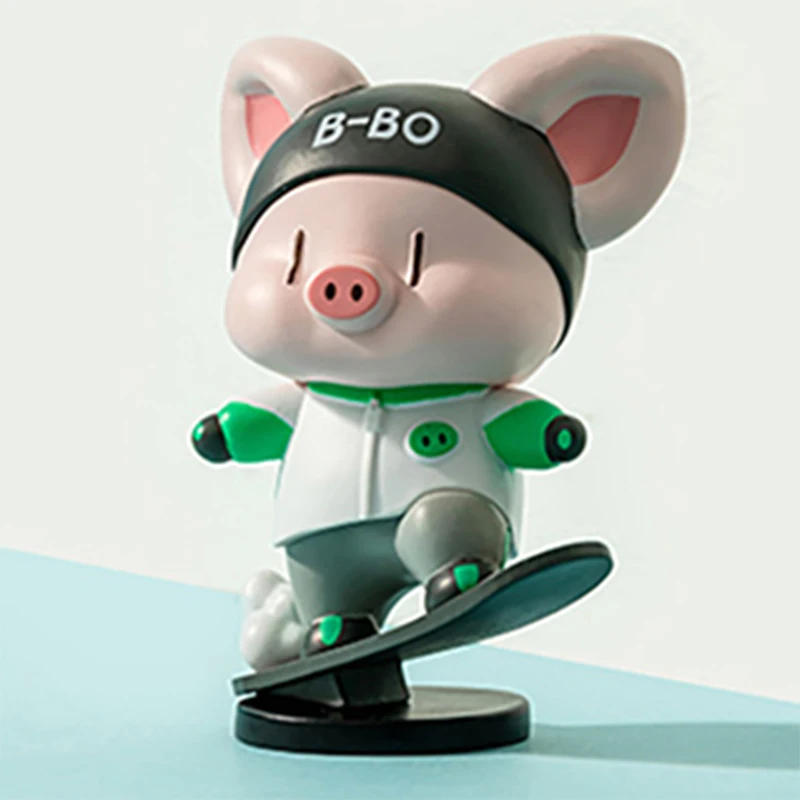 

Bobo Pig Series Blind Box Toys Anime Figure Doll Kawaii Ornament Cute Model Surprise Bag Mystery Box Creative Birthday Gift