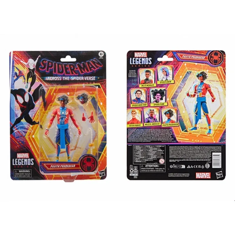 متوفر في المخزون مجموعة هدايا ألعاب شخصيات الحركة الأصلية MARVEL LEGENDS SPIDER MAN F9172