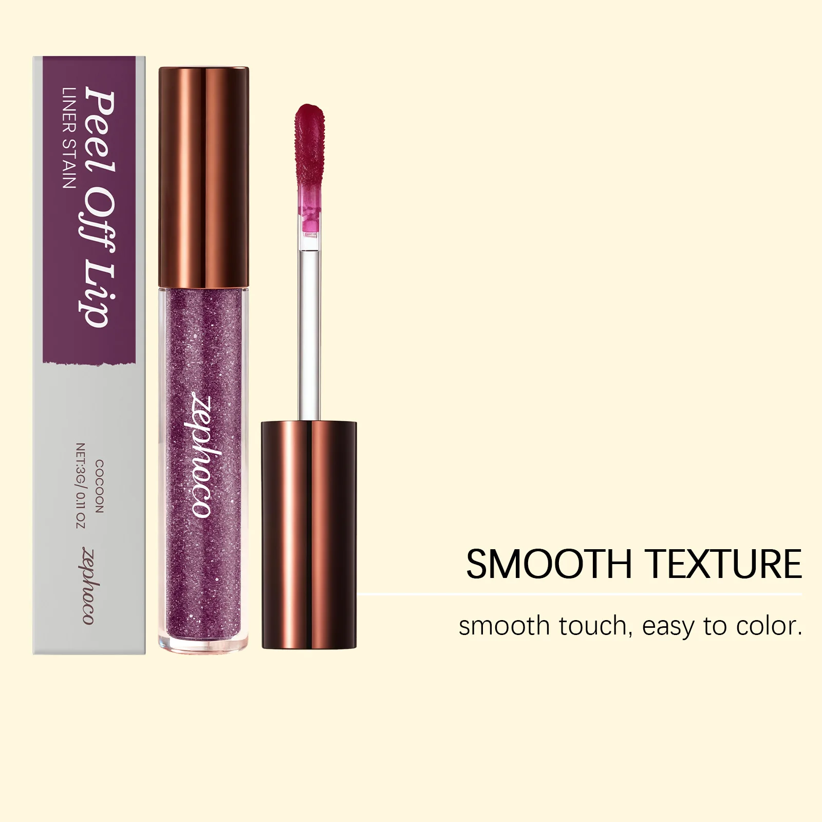 Peel Off Lip Liner Long Lasting Waterproof Transfer-Proof Lip Tint Stain Non-stick High Pigmented Lip Gloss Lipliner Tattoo