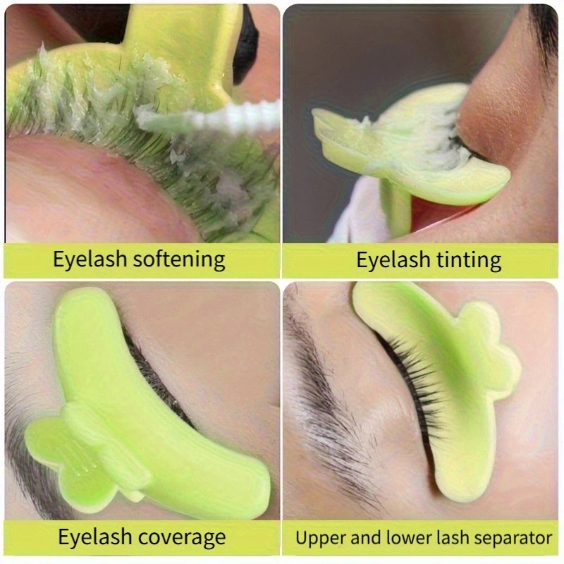 1Pair Silicone Eyelash Lifting Pads Professional Lash Perm Shields 3D Eyelash Curler Applicator Extension Makeup Tools Accessory