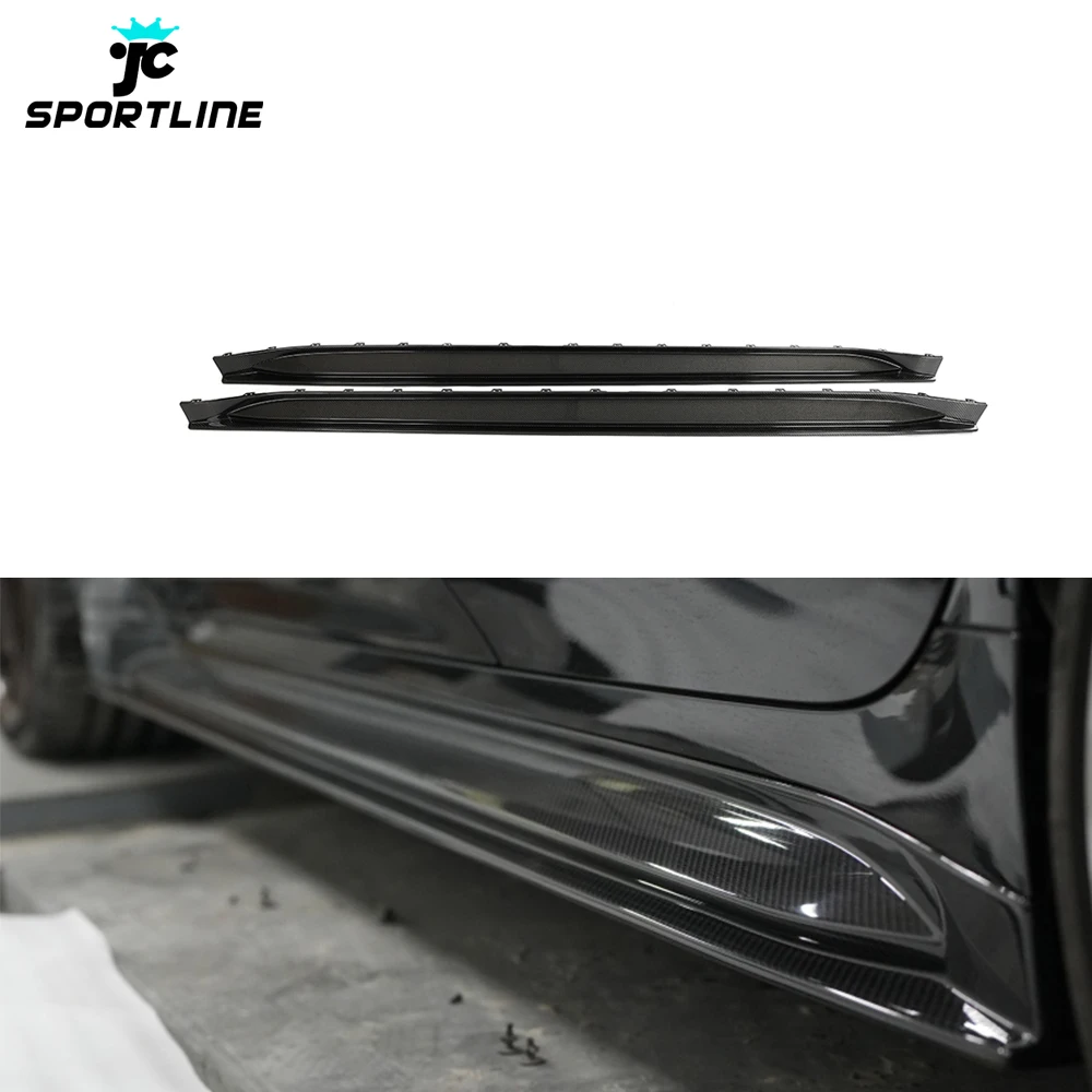 

Carbon Fiber M3 G80 Custom Side Skirt Kit For BMW M3 Competition 2021-2023
