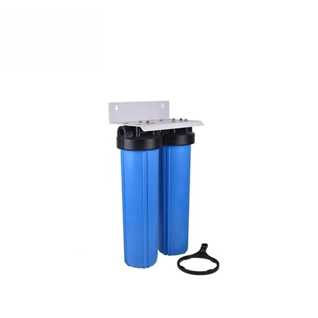 

3 Stage Big Blue Cartridge Filer Housing 4.5x20 Water Filter Housing BB20 Inch Jumbo Filter Housing With Double O-ring