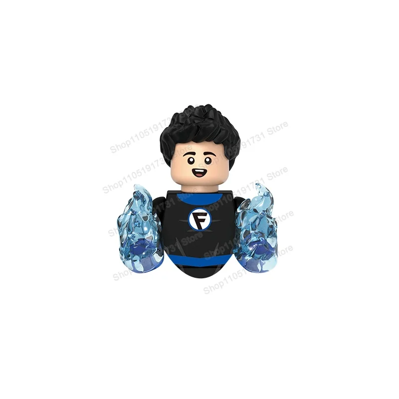 Blind Box Mini-Bausteine Cartoon-Figuren Zusammenbau-Spielzeug Modell Filmcharaktere Zubehör Brick Armor Weihnachtsgeschenk Spielzeug