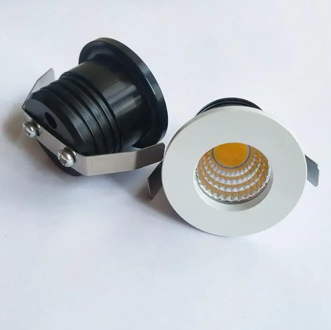 Mini LED Spot Light Downlight COB 3W Led Spot 110V 220V Indoor Spotlight for Ceiling Cabinet Showcase Loft Decorations