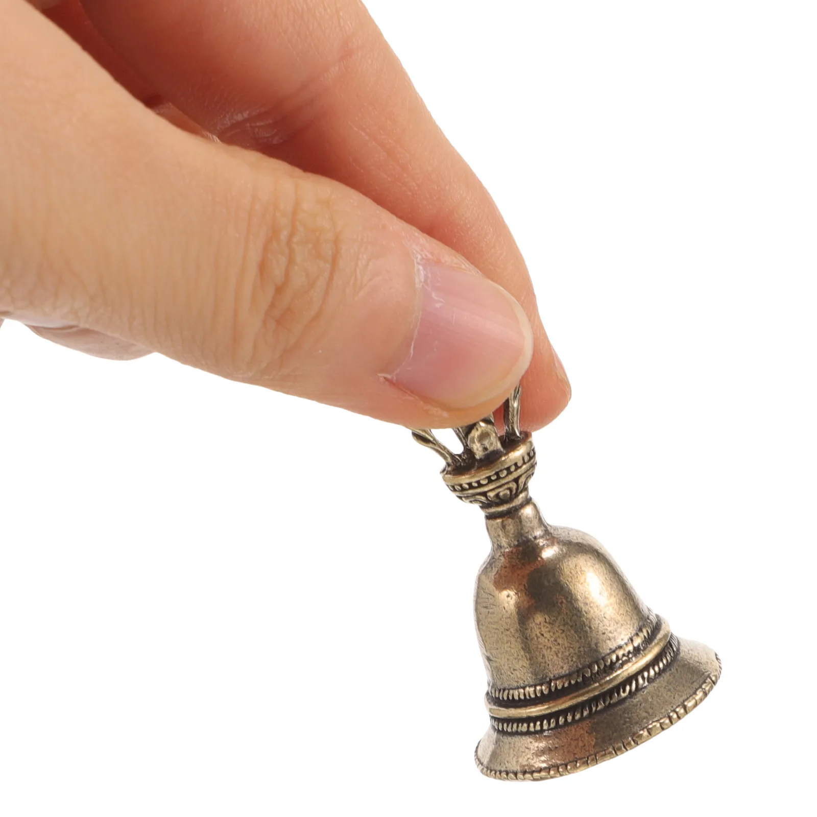 

3Pcs Vintage Brass Bell Charms Small Bells for Crafts Keychain Pendant Necklace Decoration Christmas DIY Making Charms