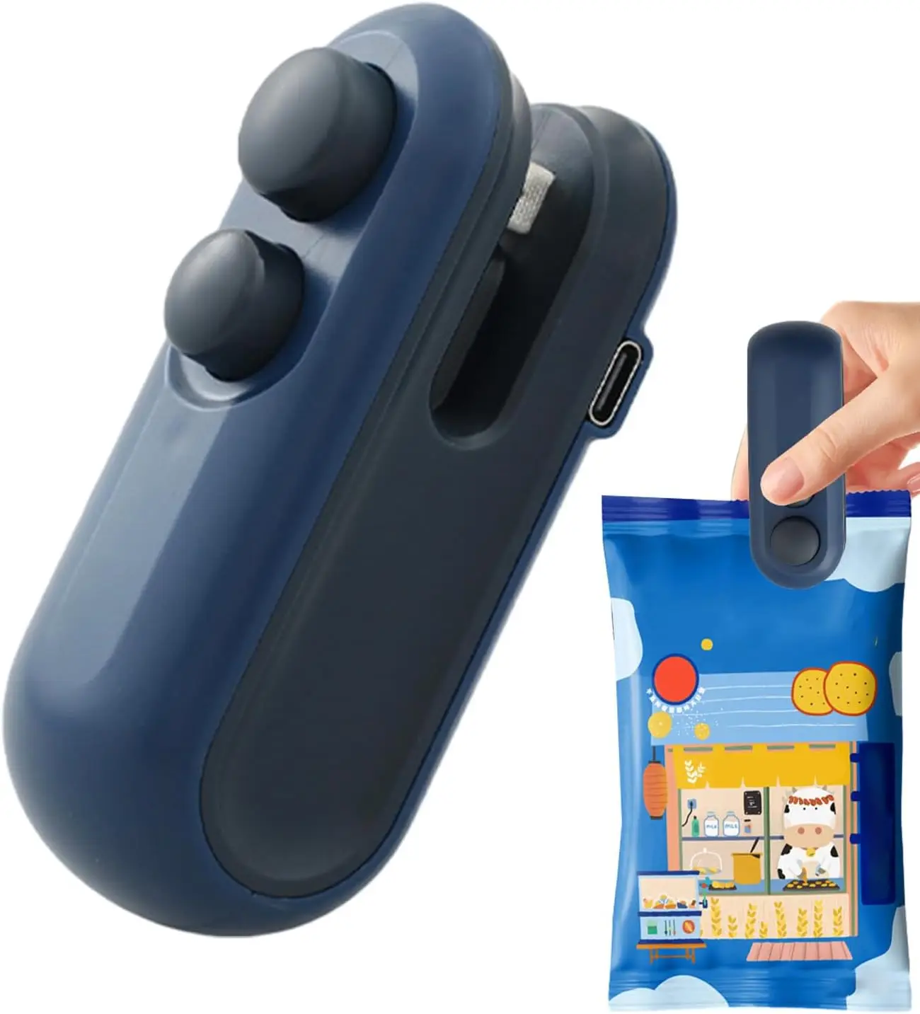 

Food Bag Sealers, USB Charging Machine, Heat Seal with , Vacuum Bag , Food , Reusable Bag , Bag , Sealing Accessories for , Tr