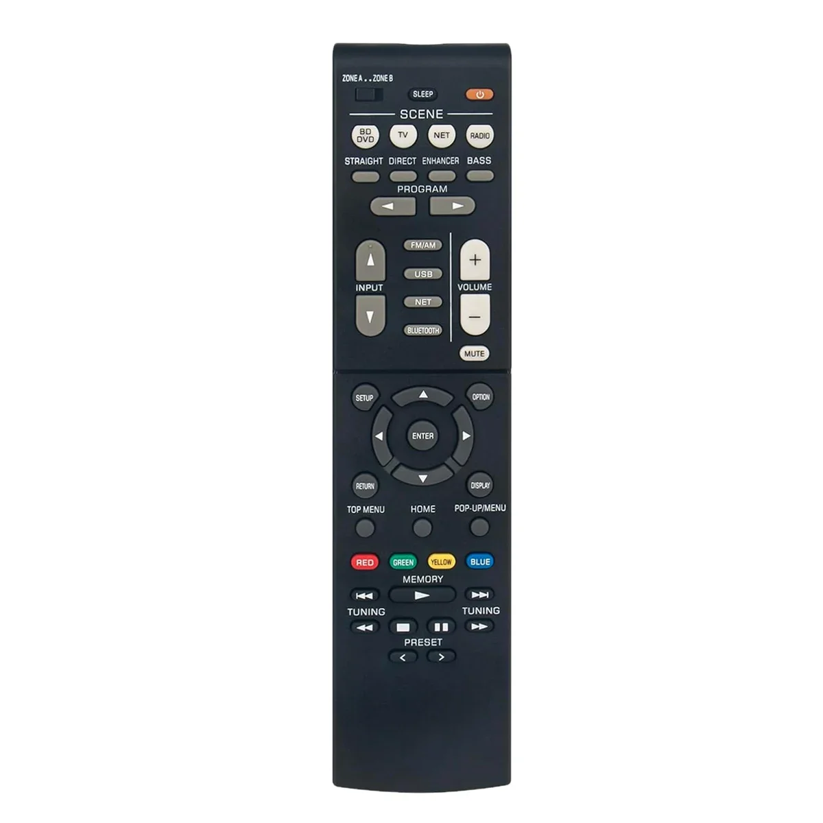 New Remote Control For Yamaha HTR-4071 HTR-4072 RX-A660  RXV57 HTR-3068 HTR-4069 AV Receiver