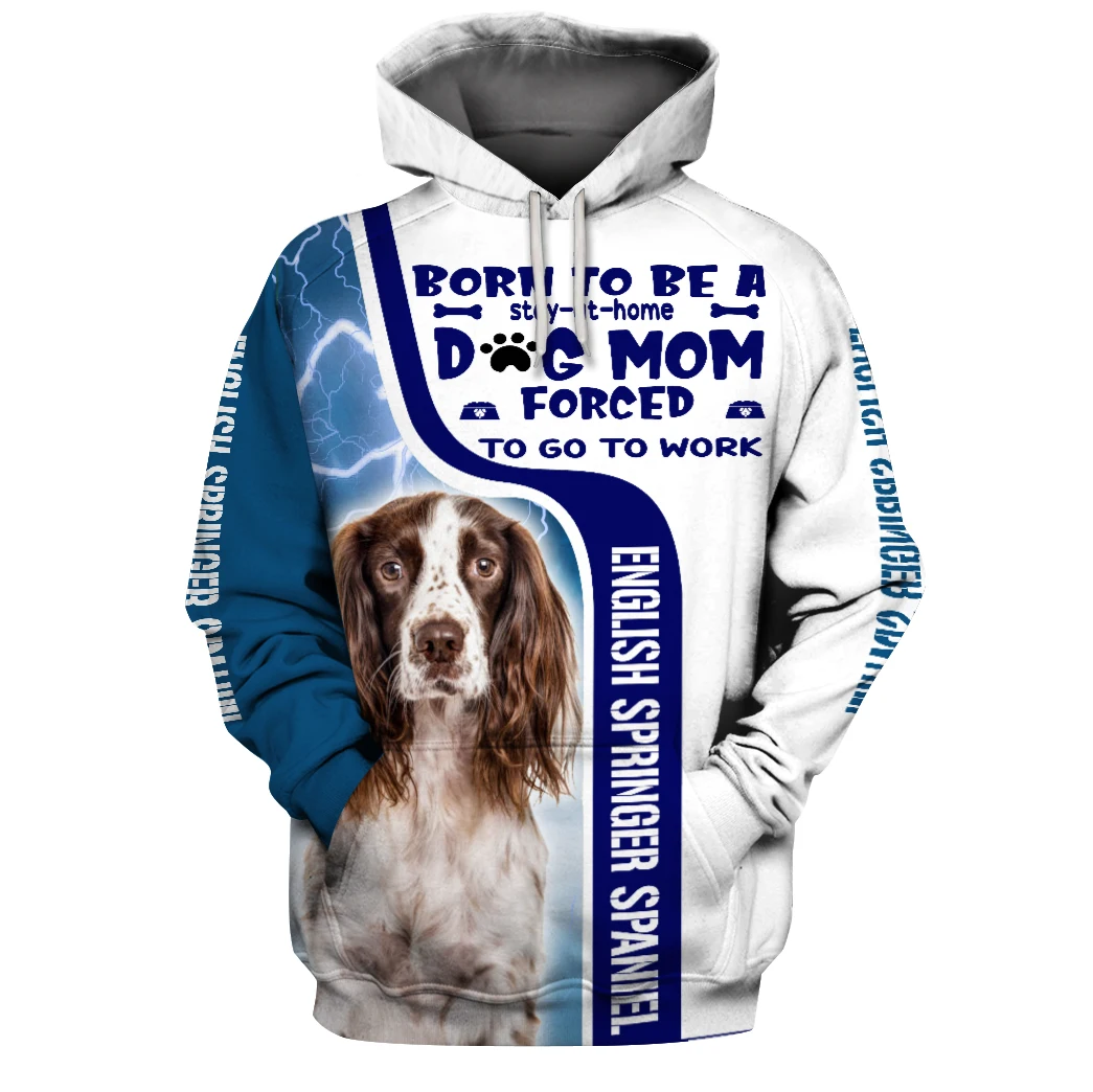 

English Springer Spaniel Dog 3D Full Printed Unisex Deluxe Hoodie Men Sweatshirt Streetwear Zip Pullover Casual Jacket Tracksuit