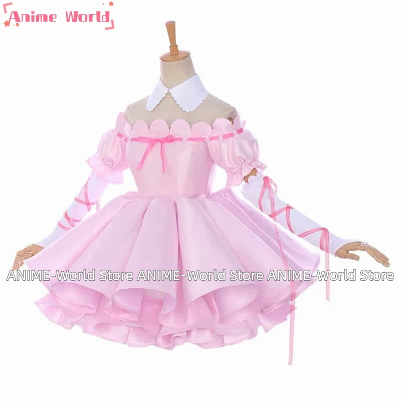 

《Custom size》Anime Utau Hoshina Utau Tsukiyomi Pink Dress Cosplay Costume Halloween New Years Christmas Costume