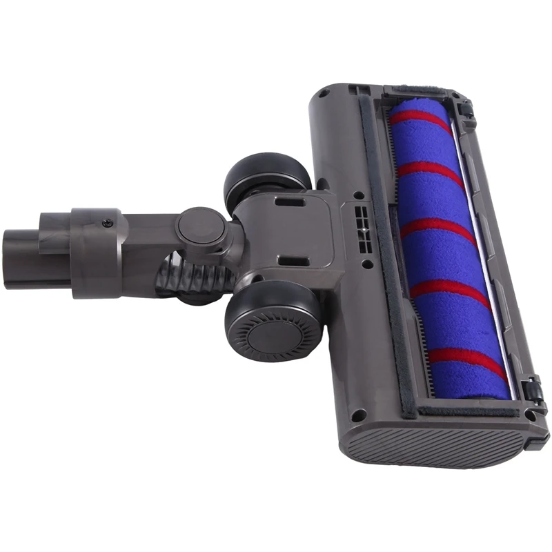 Kepala pembersih rol lembut dengan lampu depan LED untuk penyedot debu Dyson V6/DC58/DC59/DC61/DC62/DC74 aksesori model