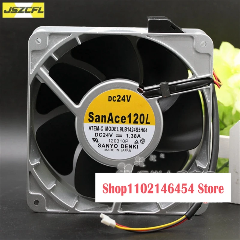 

1PC FOR Sanyo Denki 9LB1424S5H04 DC 24V 1.38A 140x140x51mm Cooling Fan
