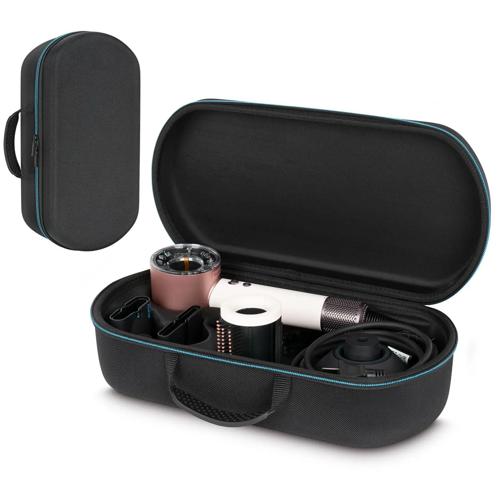 

For Dyson Supersonic HD08/HD15/HD16 Storage Case - Shockproof Travel Bag, Durable Portable Carry Case for Hair Dryer