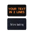 Velcro naranja