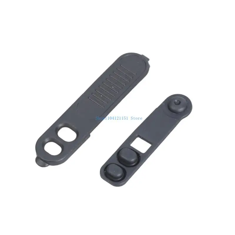 

A2BD PTT Side Frame with Rubber Button Radio Replacement Two Way Radio Accessories Quick Installation for CP200 EP450 CP040