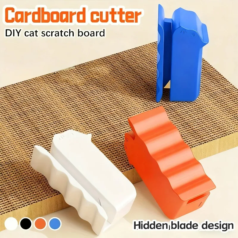 Homemade Corrugated Cardboard Cutter, Suitable for Making Cat Scratching Boards and DIY Plastic Crafts.