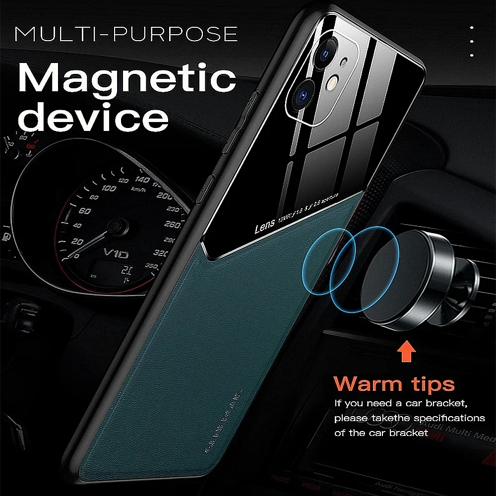 Shockproof Case For Apple iPhone 11 12 13 14 15 16 17 Pro XS Max Mini 16E 17E X XR 8 7 Plus SE 2022 2020 SE3 Magnet Case Cover