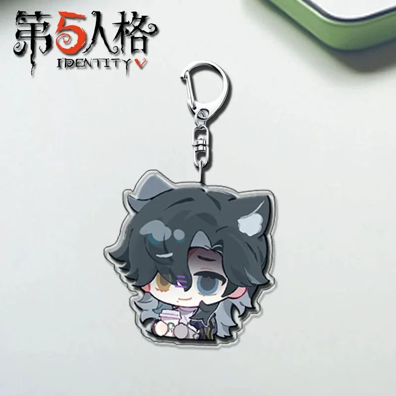 Nowy piąty akrylowy brelok do kluczy z motywem rycerza, uroczy dodatek do plecaka studenckiego, prezent.