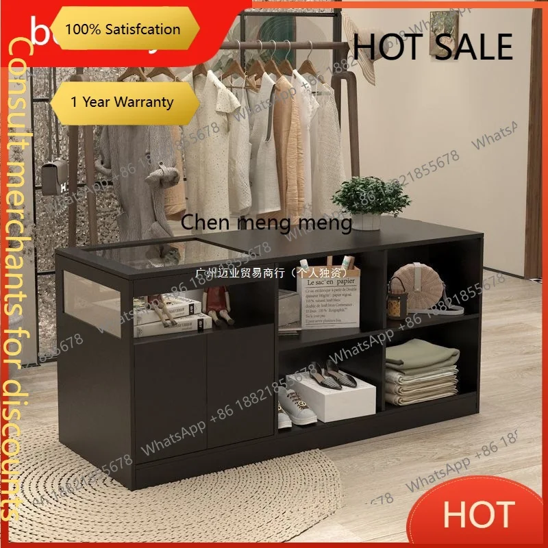 D5556 s6601 Clothing Store Nakajima Flowing Water Display Counter Bar Counter Cashier Counter Ornament Display Cabinet Table wit