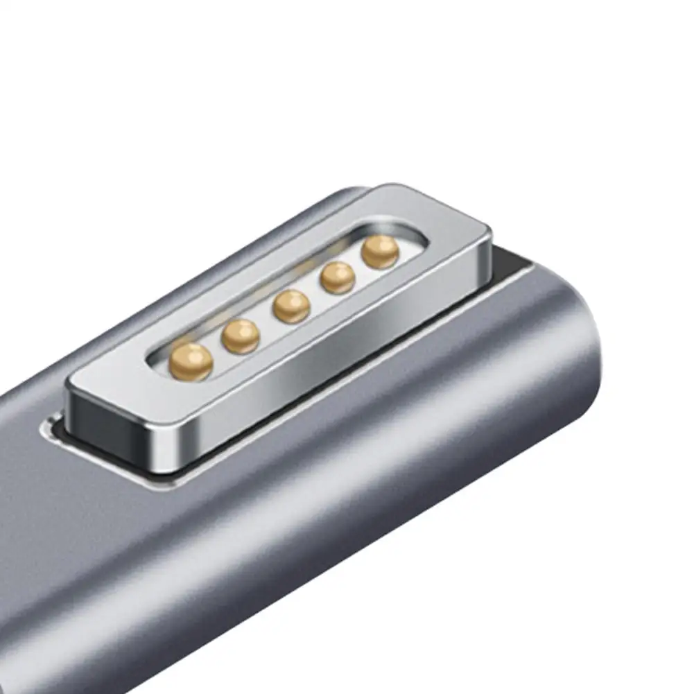 Adaptador PD USB magnético tipo C de 6 piezas para MacBook Pro convertidor de carga rápida