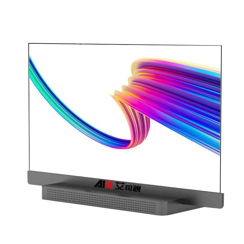 55 Indoor Transparent Screen Touch Screen Organic Light Emitting Diode TV Smart Function