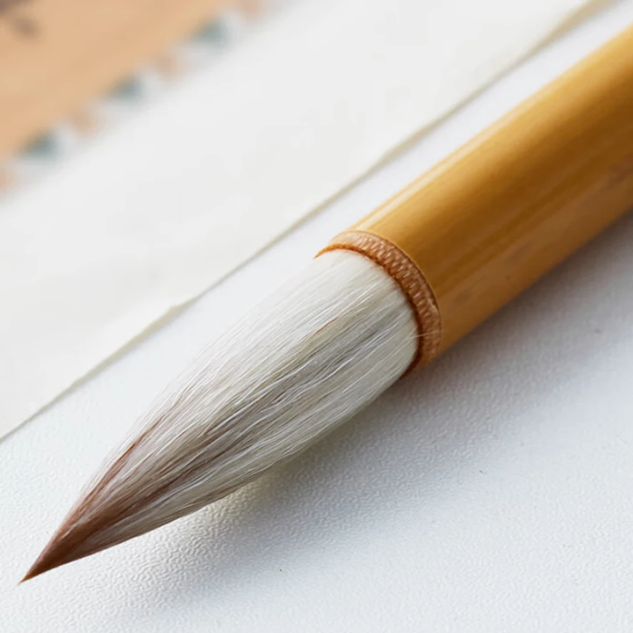 Art Supplies, Calligraphy Brush Set 70% Goat 30% Wolf Hair,for Artists, Scholars & Professionals Painting, School, Doodle