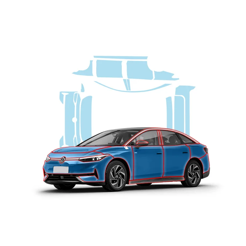 

PPF for Volkswagen ID.7 VIZZION paint protection film TPU transparent scratch-resistant kit, invisible car accessories