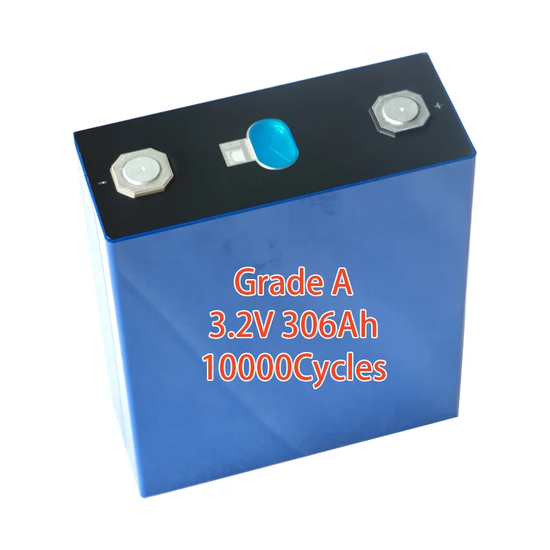 Lithium Ion Phosphate Battery Grade A 3.2v 306ah Prismatic Cell 10000 Cycles For Akku 280ah Lifepo4 Battery