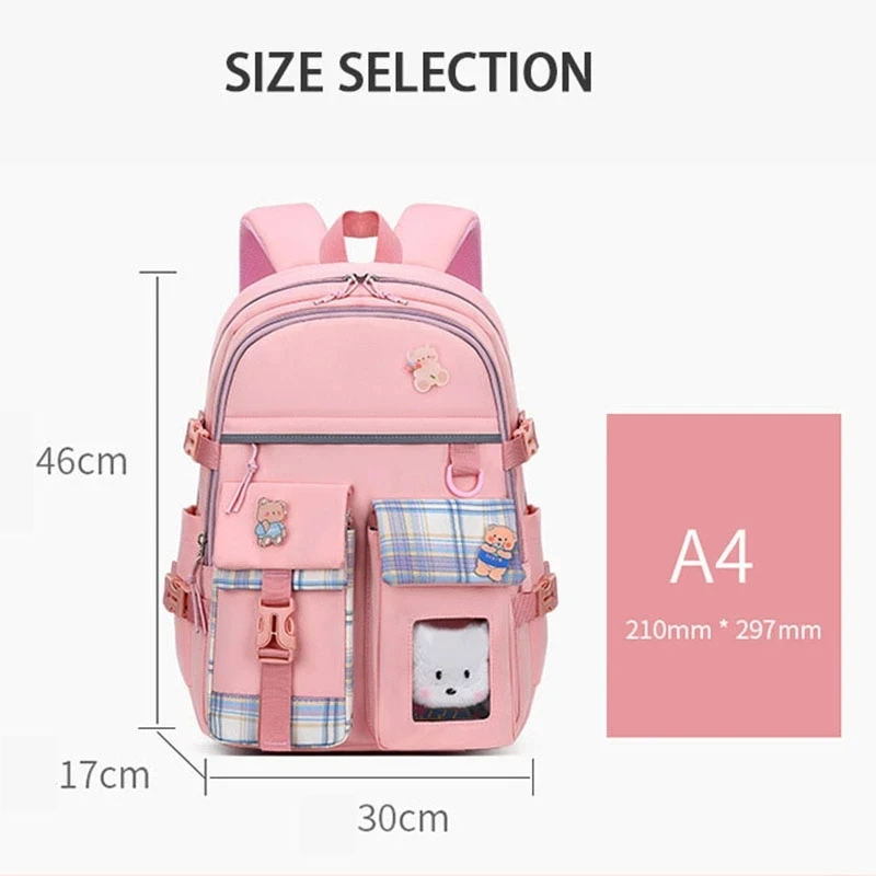 Girls School Bags Children Backpack school bag Kids School Backpacks