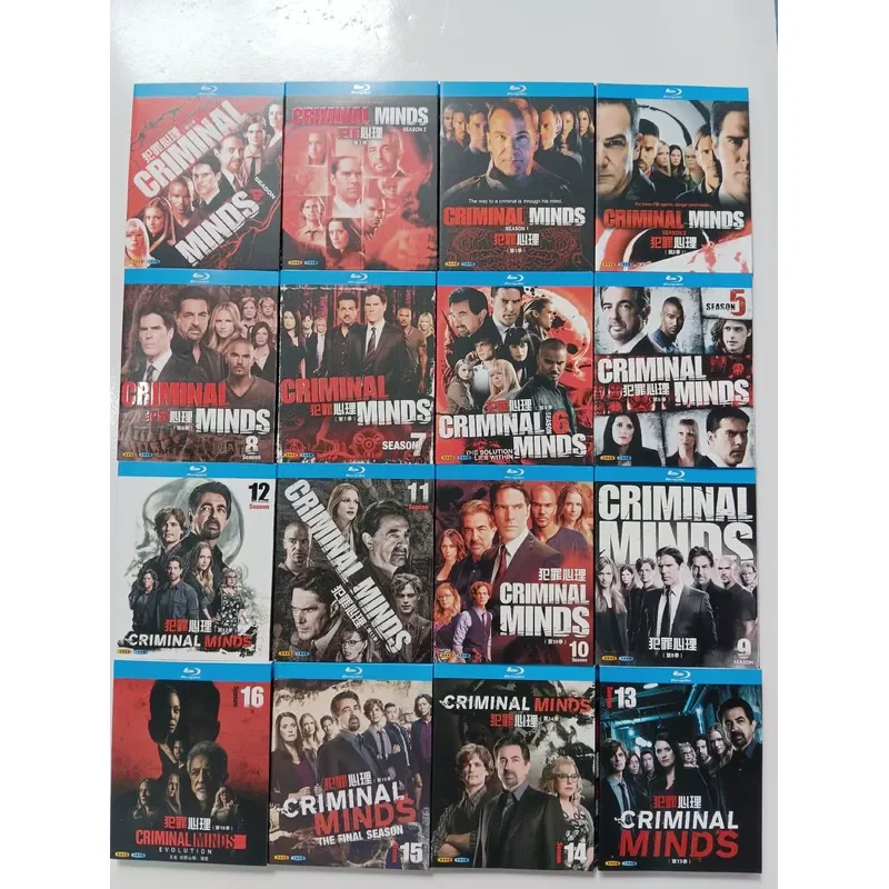 Blu ray Criminal Minds Season 1 to 16 Complete Series 38 Disc Boxed Set Collector Edition