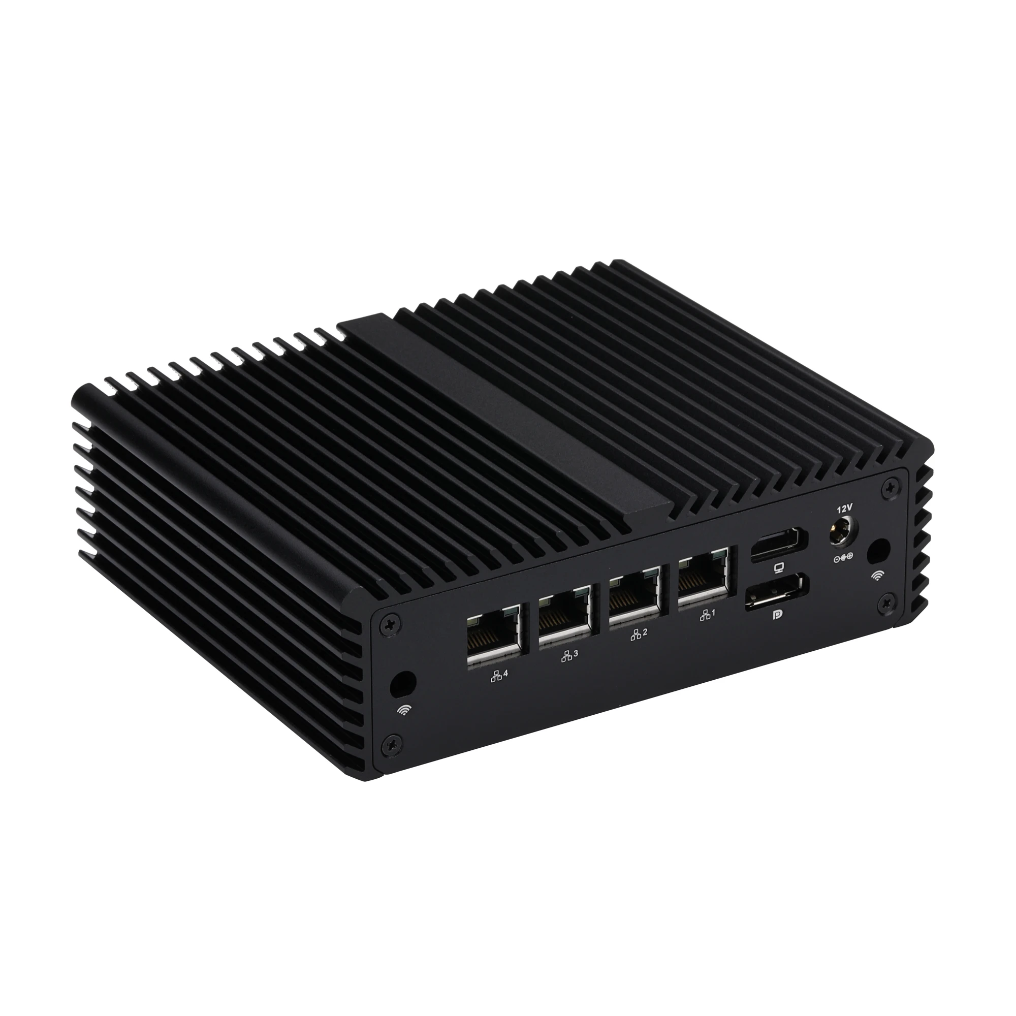 Домашний сервер Qotom без вентилятора Q10722G4 N5105 процессор S08 -4 * Realtek Gigabi Security Gateway Appliance как брандмауэр/шлюз/маршрутизатор