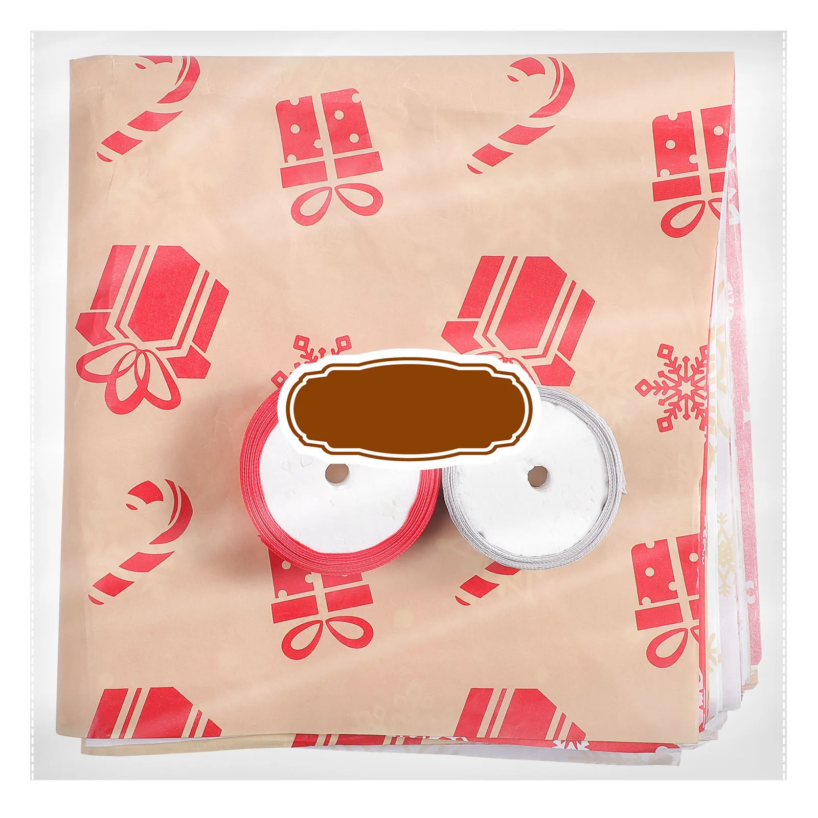 ورق تغليف الهدايا، ورق زينة متنوع، حبل تغليف زهور مسطحة، زهور للباقات