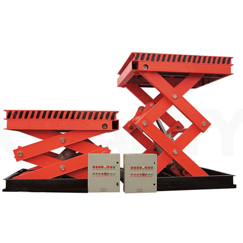 

Portable Scissor Lift Elevator Movable Hydraulic Aerial Lifting Platform