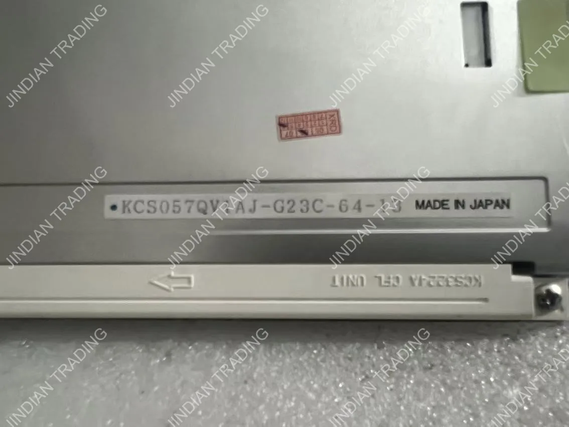 Layar LCD tampilan industri asli KCS057QV1AJ-G23C