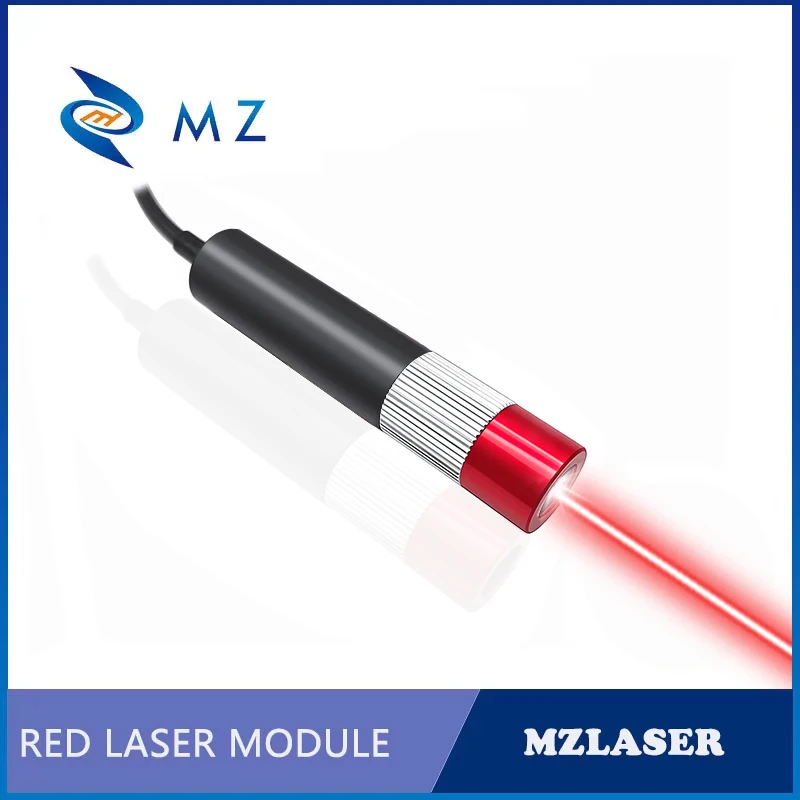 

Промышленный регулируемый лазерный диодный модуль с красной точкой, 650 нм, D16 мм, с адаптером для стеклянной линзы, 10 мВт, 20 мВт, 30 мВт, 24 В