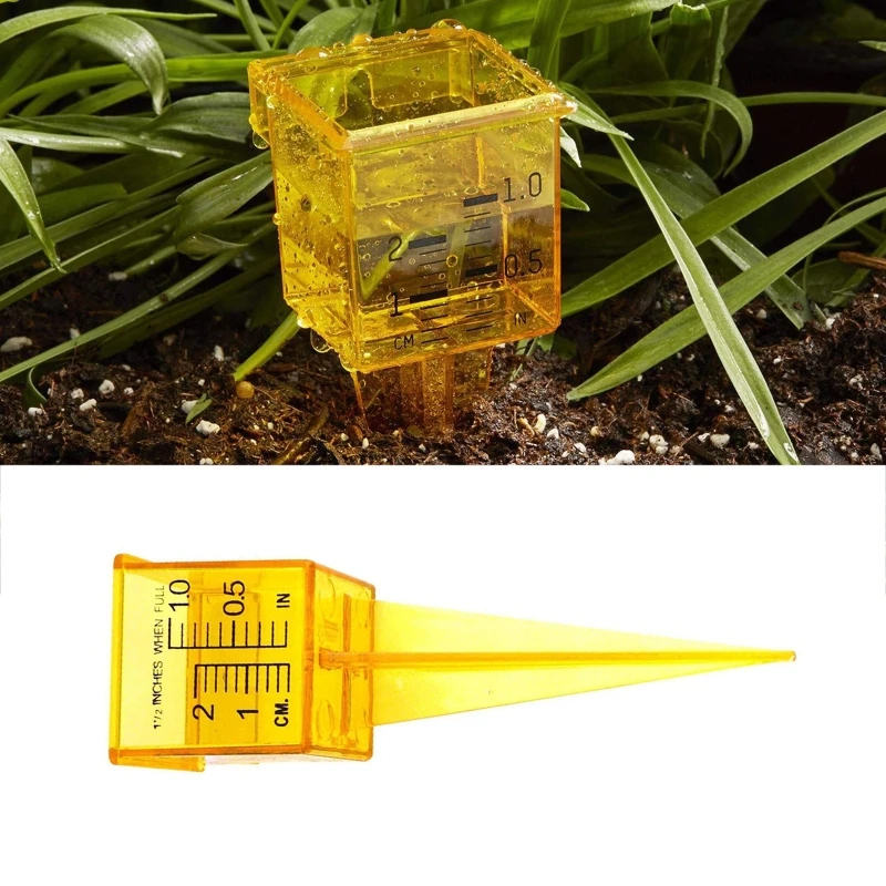 Plastic Rain Gauge with Wide Mouth 1.5