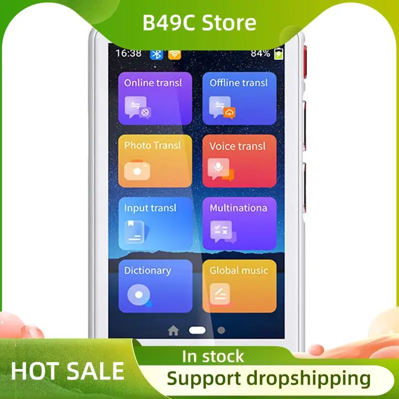 

B49C Voice Intelligent Translation Machine P40 Smart Translator 135 Languages Online Multilanguage Speech Translate Offline