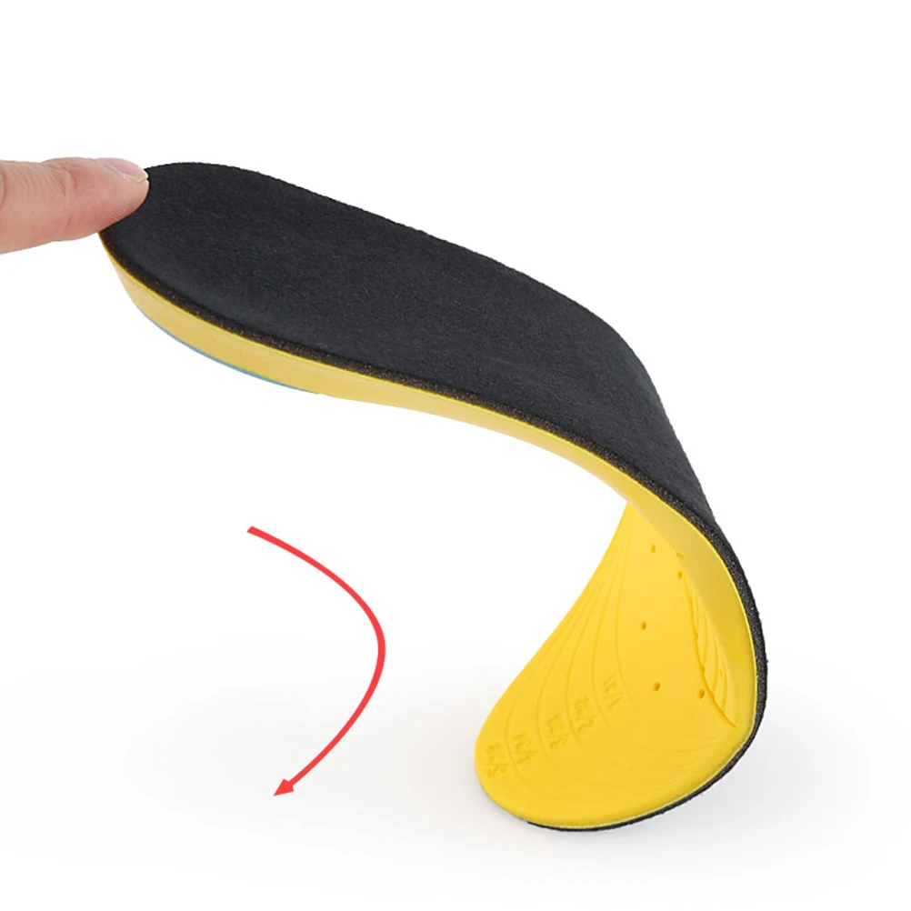 

Durable Breathable Insoles for Running Walking Sports Shoes Sweat Absorbent Foam Cut to Fit Needs Enhanced Arch Support Soft