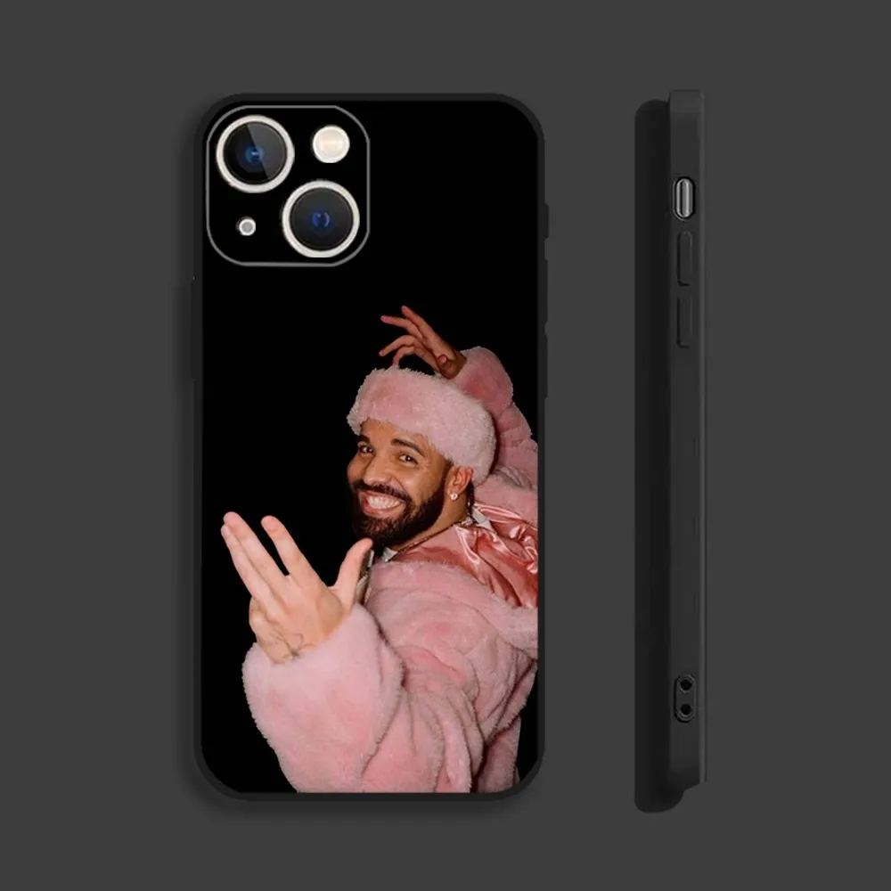 Rapper D-Drake Phone Case For iPhone 15,14,13,12,11 Plus,Pro,Max,XR,XS,X,7,8 Plus,SE,Mini Silicone Soft