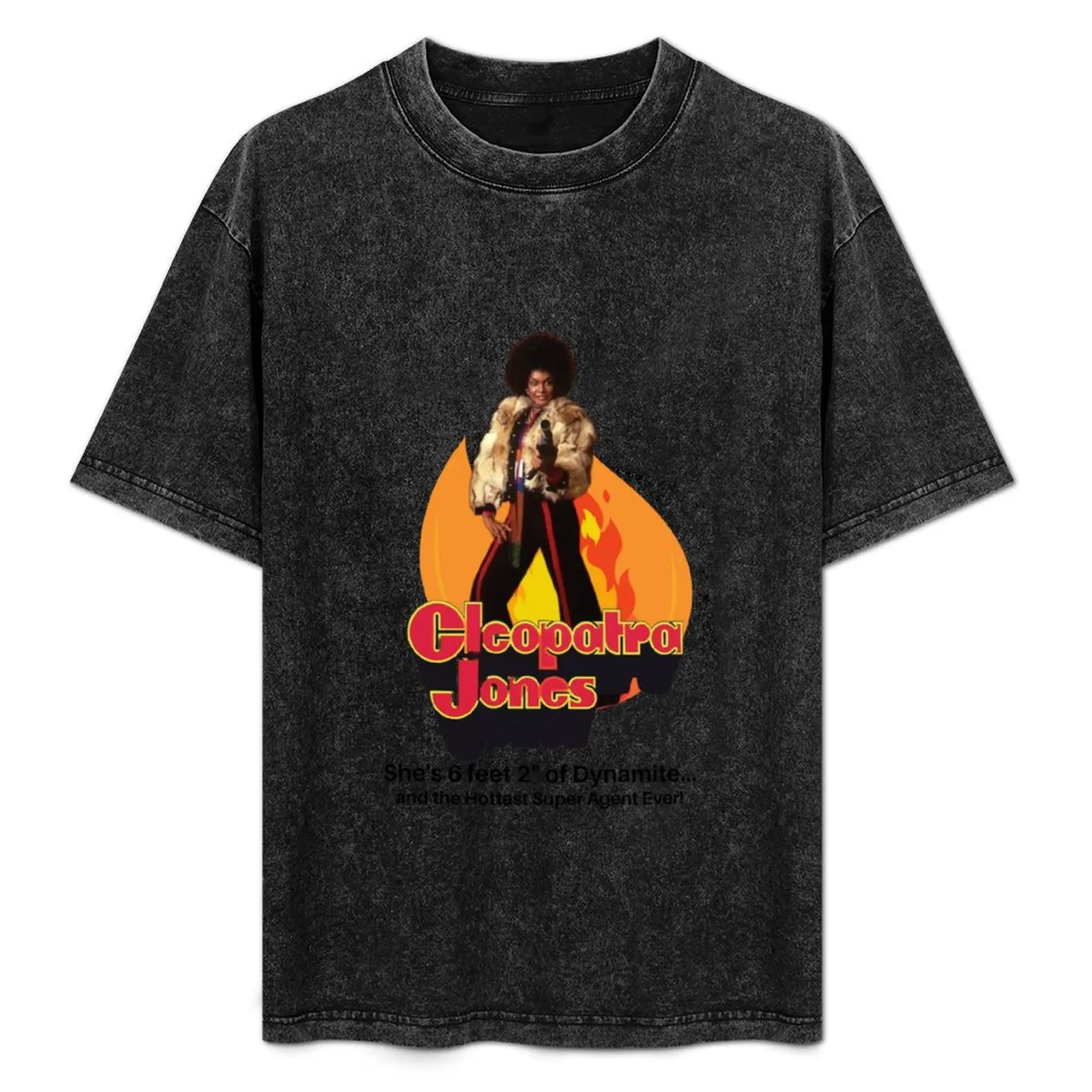 

Cleopatra Jones Tamara Dobson Blaxplotation T-Shirt Fitness Training Breathable Tee