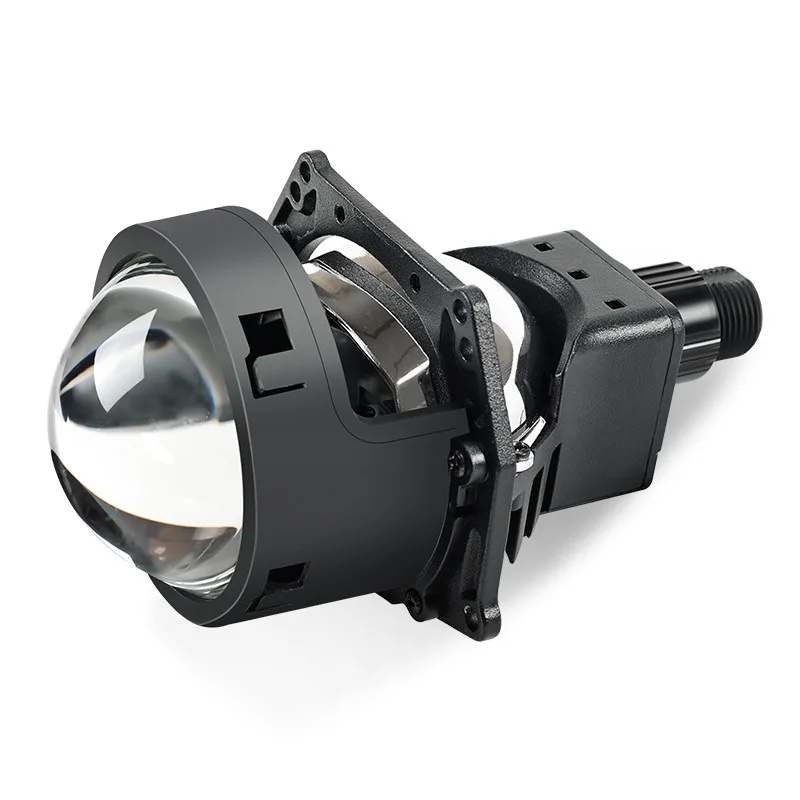 3 Inch Bi LED Projector Lens Car Headlight Retrofit Hi Lo Beam 12V 60W 6000K Osram Chip No Damage Installation